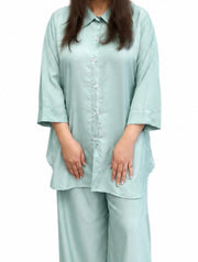 Ice Water Blue Co Ord Set