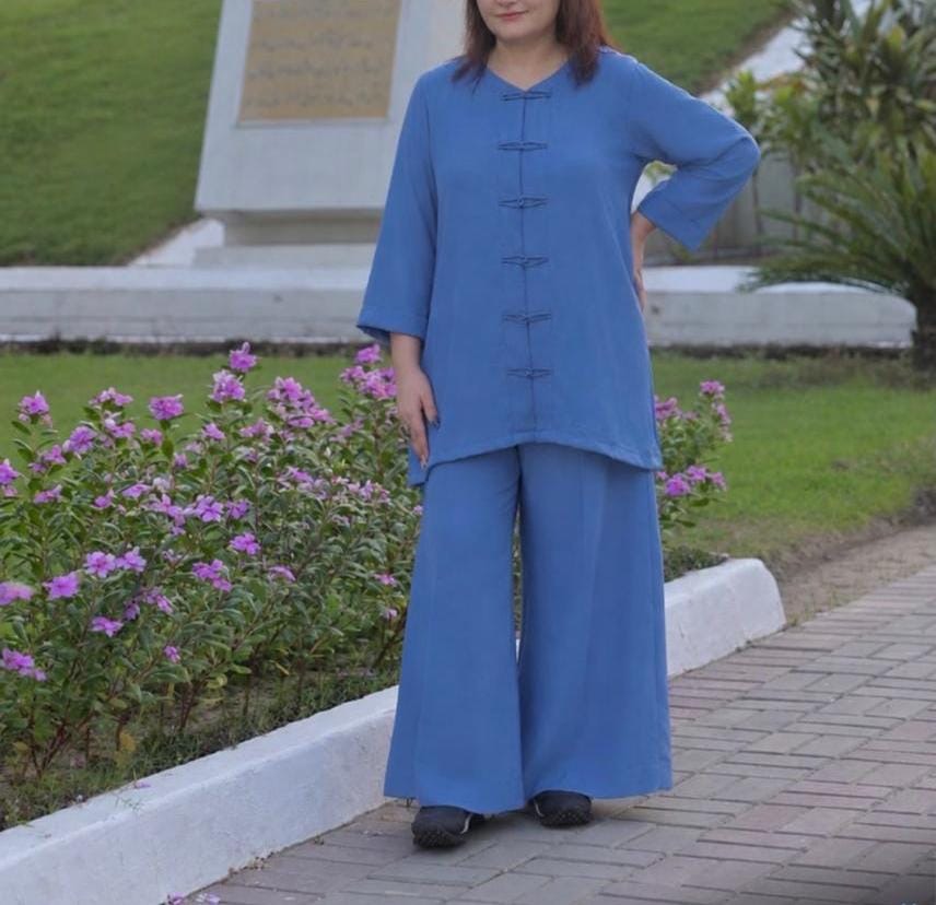 Denim Blue Co-Ord Set