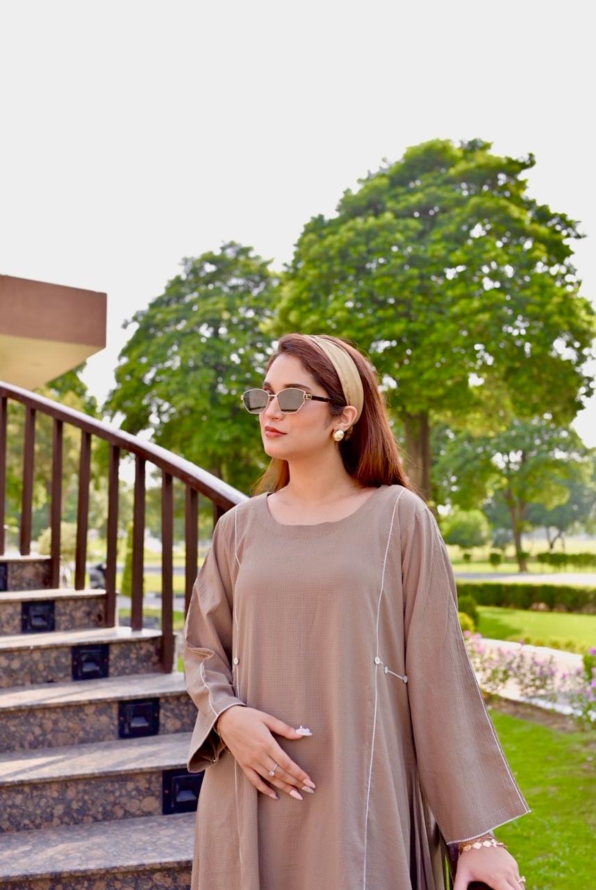 Arabian Desert Brown Dress