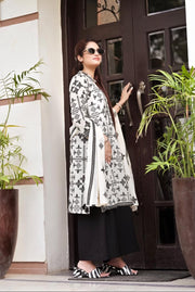 Black & White Shirt + Trouser Set