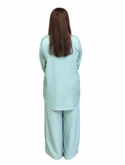 Ice Water Blue Co Ord Set