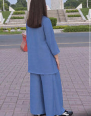 Denim Blue Co-Ord Set