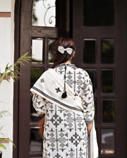 Black & White Shirt + Trouser Set